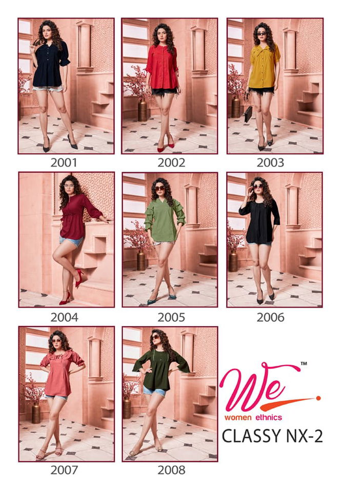 Classy Nx 2 By We Imported Western Ladies Top Catalog